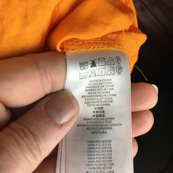 Michael Kors Bright Orange Blouse - Picture 5 of 8